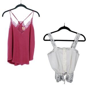 Coquette Lace Camisole Bundle Women S Multi Dainty Boho Hippie Romantic Girlhood